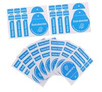 BESTonZON 200 Pièces autocollant écrans électroniques absorbeur de poussière de téléphone portable autocollants fournitures de nettoyage d'écran nettoyeur d'écran d'ordinateur