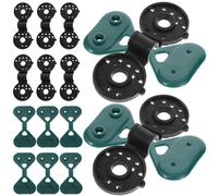 BESTonZON 20pièces Clip De Filet Ombrage pour Fixation Robuste Pinces pour Toile Ombrage Et Filet De Parasol Outils Pratiques De Jardinage