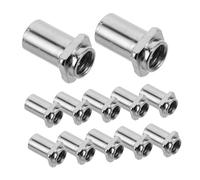 BESTonZON 20pièces Drum Snare Nuts Iron Swivel Nuts Accessory for Drum Cymbal Stand Stable Support for Percussion Instruments