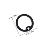 BESTonZON 20pièces Silencieux pour Médailles de Chien Silicone Lot pour Médailles Animaux Atténue Le Bruit des Plaques Identification