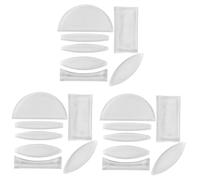 BESTonZON 21 Pièces Kit de Lenses Optiques Acrylique pour Expériences Scientifiques Outils Enseignement Physique et Concave Matériaux et Fiables pour Apprentissage des Étudiants