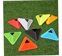 BESTonZON 24 Pièces Cones Entraînement Football Couleur Vive Cônes Multifonction pour Soccer Plots Obstacle Route pour Exercices Vitesse et Coordination