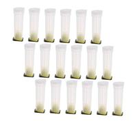 BESTonZON 24 Pièces de Bases de Rearing pour Cages Apiculture Outils de Culture de Cellules Abeilles