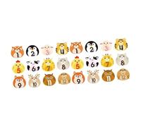 BESTonZON 24feuilles Autocollants Mensuels Garçon Fille Stickers Auto-adhésifs Pour Capturer Jalons Des Nouveaux- Décorations Photo Pour Album De Souvenirs