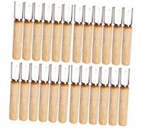 BESTonZON 24pièces Fourchettes à Maïs Réutilisables Inoxydable De Accessoires Pratiques Pour Barbecue Et Camping Idéales Pour Déguster Épis De Maïs Et Autres Aliments Solides