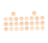 BESTonZON 26pièces Cartes De Bois Pour Enregistrement Mensuel Accessoires Photo Créatifs Et Originaux Pour Partager Les Moments De Croissance Réseaux Sociaux