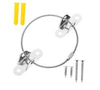 BESTonZON 2ensembles Kits De Fixation Murale Pour Meubles Sangles De Sécurité Ancrages Pour Bibliothèque Et Armoire Kit Anti-basculement Pour Garçon Fille