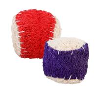 BESTonZON 2pièces Balles De Tennis pour Chien Jouet à Mâcher Set De Balles Amusantes pour Éduquer Votre Chien Et Chiot