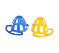 BESTonZON 2pièces Bassine à Nourriture pour Perroquets Mangeoire Panier Fournitures pour Animaux Facile à Nettoyer Et Installer
