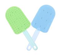 BESTonZON 2pièces Brosse De Toilettage Pour Animaux De Compagnie Peigne Et Détachant Pour Chiens Et Outil De Massage Pratique Pour Retrait Poils