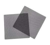 BESTonZON 2pièces Filtre Poussière pour PC Carrée PVC Couvercle de Boîtier Protection Ventilateur Ordinateur