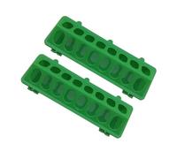 BESTonZON 2pièces Mangeoires pour Oiseaux Et Pigeons Distributeurs De Nourriture avec Rainures Alimentation Lot