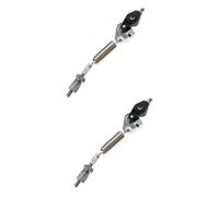 BESTonZON 2pièces Pédale De Grosse Caisse Acier Inoxydable Avec Ressort De Tension Pour Percussionnistes Accessoire De Réparation De Batterie Facile à Installer Utiliser