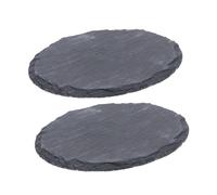 BESTonZON 2pièces Pierre pour Tortue Et Reptiles Plateforme De Repos Naturelle Zone De Baignade Et Plat De Nourriture