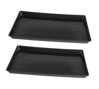 BESTonZON 2pièces Plateau De Remplacement pour Cage pour Chien Plateau pour Cage pour Chien Cuvette De Toilette pour Animaux