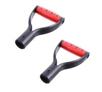 BESTonZON 2pièces Poignée De Pelle d Plastique Accessoire Remplacement Poignée Jardin Ergonomique Légère Et Résistante Manche Creuser Pratique pour Outils De Jardinage