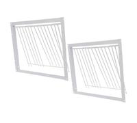 BESTonZON 2pièces Porte De Cage pour Pigeons Fer Lot de Porte Entrée pour Oiseaux Cadre De Maison Fournitures pour Pigeons