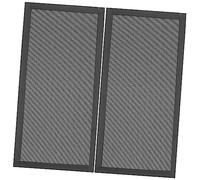 BESTonZON 2pièces Protection Magnétique pour Ventilateur Ordinateur Lot de Filets de Ventilation Lavables et Réutilisables pour Refroidissement