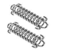 BESTonZON 2pièces Ressort Amortisseur pour Laisse De Chien Ressort Flexible Acier Inoxydable Rallonge De Laisse avec De Tension