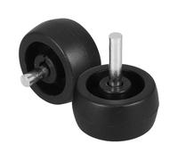 BESTonZON 2pièces roulettes pour Pied De Parasol Base Remplissable roulettes De Rechange pour Pied De Parasol De Terrasse Accessoires pour De