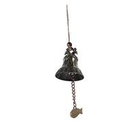 BESTonZON 2Pièces Vent Vintage Cloche Suspendue Décorative pour Jardin et Balcon Apaisant Design Créatif et Élégant