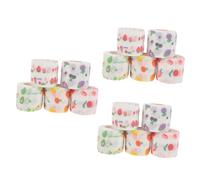 BESTonZON 3 ensembles Bandages Auto-Adhésifs Bandages Souples Bandages Auto-Adhésifs Pour Les Doigts Pour Les Plaies Rubans De Sport Bandes Élastiques Pour L'Exercice 5 rouleaux*3