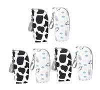 BESTonZON 3 Ensembles De Bouteille Biberons Sacs Thermiques pour Biberons Chauffe Biberon pour Voyager Refroidisseur De Bouteille À Biberon Tissu Oxford 2 Pièces * 3
