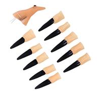 BESTonZON 3 Ensembles De Doigts Et De Nez De Sorcière D'Halloween - Faux Ongles Pour Cosplay Zombie Et Costumes Accessoires De Fête Effrayants Parfaits Pour Les Événements