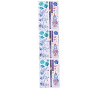 BESTonZON 3 Ensembles mur autocollant peinture stickers muraux autocollant mural sticker muraux wall decoration etiquette autocollante Mode toise décorer appliqué enfant PVC