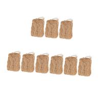 BESTonZON 3 Ensembles Outils De Démarrage De Jute Naturel Lot de Accessoires Pratiques pour Camping Allumage Rapide Sûr pour Plein Air 3 Pièces * 3