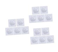 BESTonZON 3 Ensembles Patch Réparateur Autocollant Transparent Étanche pour Gonflables Tentes Réparation De Fuites Déchirures 5 Pièces * 3