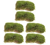 BESTonZON 3 Ensembles Tapis De Gazon Artificiel Décoratif De Pelouse Synthétique Pour Décoration Intérieure Projets Diy Et Maquettes Aspect Réaliste Mousse Verte Flexible Et 2 Pièces * 3