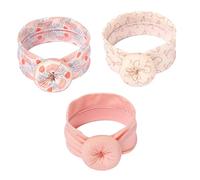 BESTonZON 3 Pièces Bandeau Beignet Bandana Para Kit De Toilettage Pour Animaux De Compagnie Doublures Gilet à Bretelles Grattoir Lunettes De Téléphone Pinces Cool Branché Buses Coton