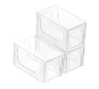 BESTonZON 3 Pièces Boîte de Poudre au Chocolat de Billard Support de Stockage de Craie Fournitures de Billard Organisateur de matériel de Piscine Boule de Billard Acrylique Transparent