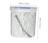 BESTonZON 3 Pièces Boîte Délevage Transparente pour Religieuse avec Ventilation Cage Dhabitat Respirante pour Insectes et Petits Reptiles Terrarium Pratique avec Échelle et Filet Intérieur