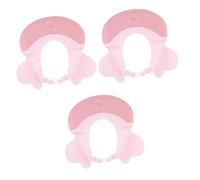 BESTonZON 3 Pièces bonnet de shampoing chapeau de de bébé bonnet de lavage pour enfants cute mignonette Chapeaux bonnets de chapeau de shampoing pour bébé prendre un bain âgé