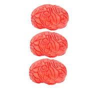 BESTonZON 3 Pièces Modèles Réalistes de Humain Vinyle pour Halloween Décoration de Accessoires de Fête Thématique Éducatif