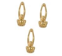 BESTonZON 3 Pièces Poignée de Meuble Laiton Forme de Singe Bouton Créatif pour Tiroir et Armoire Accessoire Décoratif Durable et Pratique pour Maison