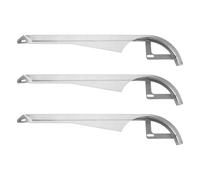 BESTonZON 3 Pièces Protection Chaîne Vélo Résistante à Huile et Aux Intempéries Cache Chaîne Semi-couvercle Antisplash pour Vtt et Vélo de Route