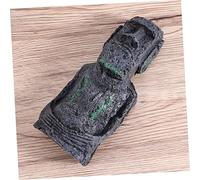 BESTonZON 3 pièces Statues Moai Résine pour Aquarium de Décorations Paysagères pour Bassin Poissons Ornements Réalistes pour Terrarium et Habitat Sec Petite à