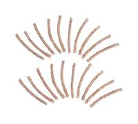 BESTonZON 30 pièces Corde Allume Feu Cire Abeille Lot pour Camping et Survie Plein Air Résistante et Portable