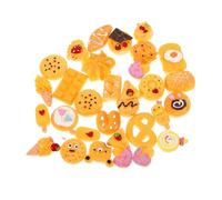 BESTonZON 30 pièces Modèles de Desserts Miniatures Réalistes Décorations Simulées Résine Accessoires Décoratifs pour Photos et Éducation pour Maison Cuisine et Boutique