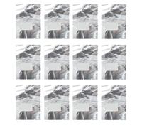 BESTonZON 300 Pièces Feuilles D'aluminium Argentées et Dissolution Vernis Gel Coton Cellulose pour Enlever le Gel Ongles, Adaptées à Toutes Tailles, pour Manucure