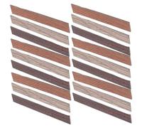 BESTonZON 30pièces Planchers De Maison De Poupée Bois Panneaux De Plancher Emboîtables Miniatures pour Décorations Et Loisirs Créatifs