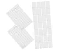 BESTonZON 35 Pièces Carte de Score Golf Papier Couché Étanche Carnet Portable pour Statistiques et Handicaps Accessoire Pratique pour Joueurs et Tournois
