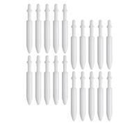 BESTonZON 35 Pièces Pointes de Stylo de Remplacement en Nylon Blanc pour Marqueurs Acryliques, Pointes Fines 0,7 Mm Faciles à Changer, pour Croquis et Marquage Précis Bureau