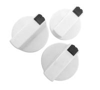 BESTonZON 3pièces Bouton De Commande Pour Chauffe-eau à Gaz Lot De Remplacement Rotatif Accessoire Compatible Avec Divers Modèles