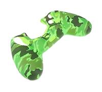 BESTonZON 3pièces Housse De Protection Silicone Camouflage Vert Pour Manette Étui Antidérapant Et Aux Rayures Accessoire Durable Pour Gamer