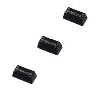 BESTonZON 3pièces Shine Through Key Mechanical Keyboard Backspace Keycap Replacement Translucent Design Creative Pattern Keycap for Mechanical Keyboards