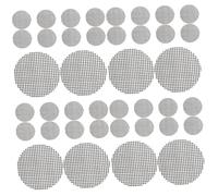 BESTonZON 4 Ensembles Tapis De Drainage Maille pour Pots De Fleurs Disques De Protection Maille pour Aération Et Éviter La Pourriture des Racines pour Intérieurs Et Extérieurs 10 Pièces * 4